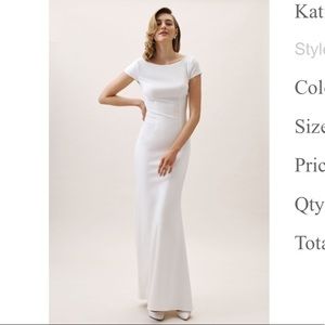BHLDN Katie May Madison Dress - Ivory - Size 2